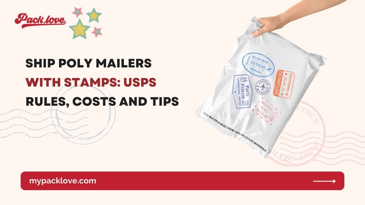 Ship Poly Mailers with Stamps: USPS Rules, Costs and Tips – packlove
