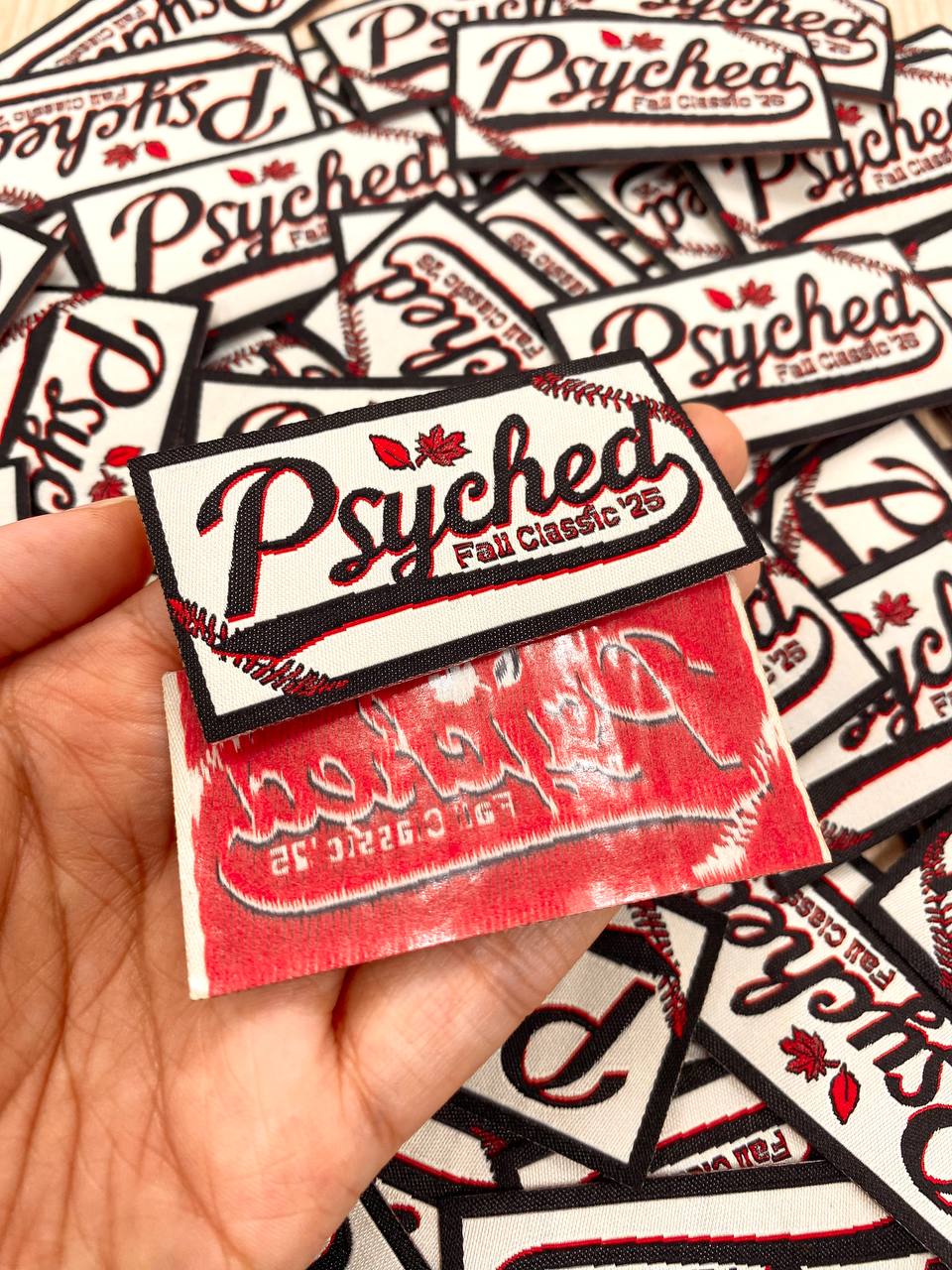 Heat Press Woven Labels