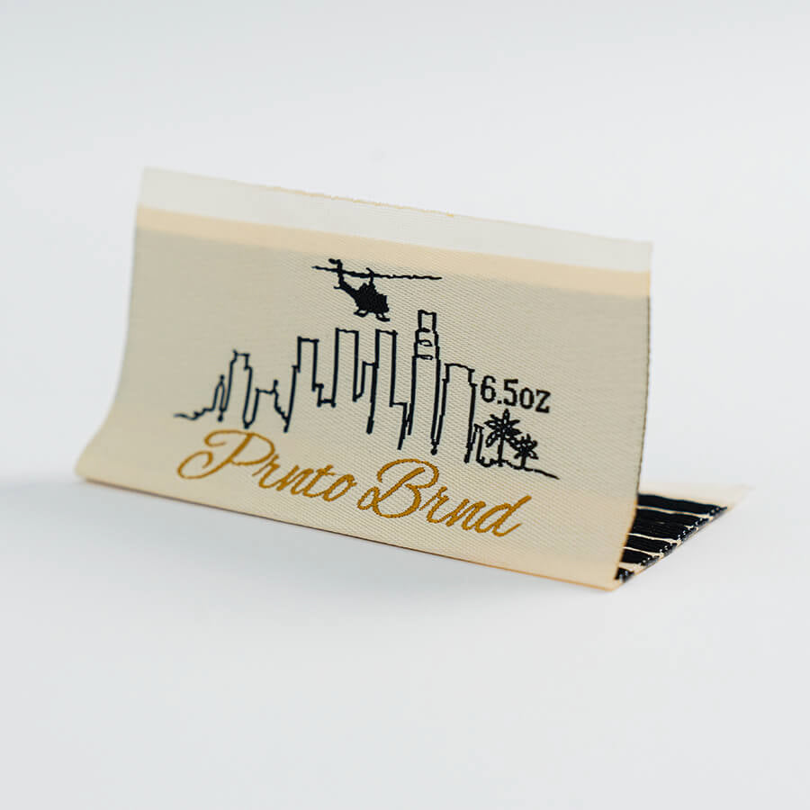 Woven Labels Sew On