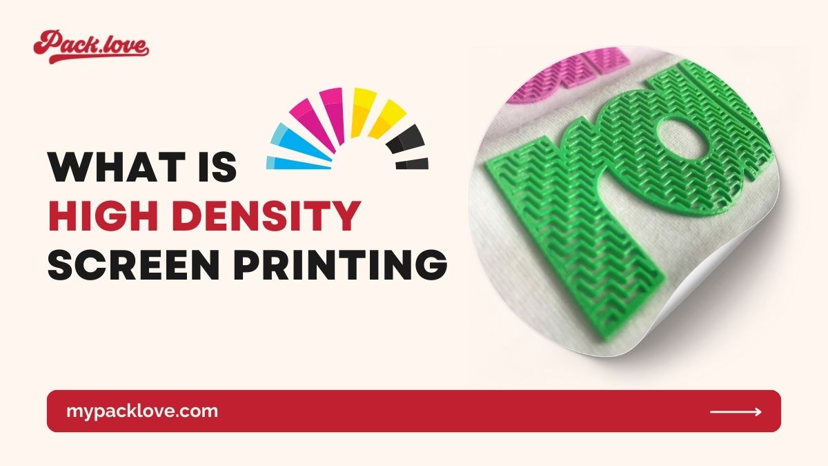 High-Density Screen Printing: Achieve Raised & Textured Prints – packlove