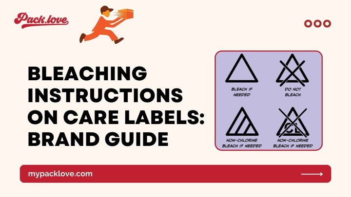 Bleaching Instructions on Care Labels: Brand Guide