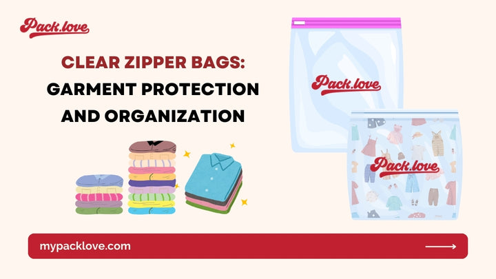 Clear Zipper Bags: Garment Protection and Organization