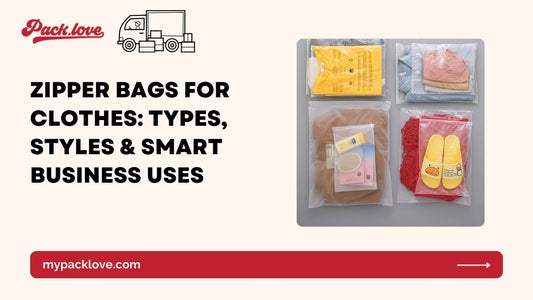 Zipper Bags for Clothes: Types, Styles And Smart Business Uses
