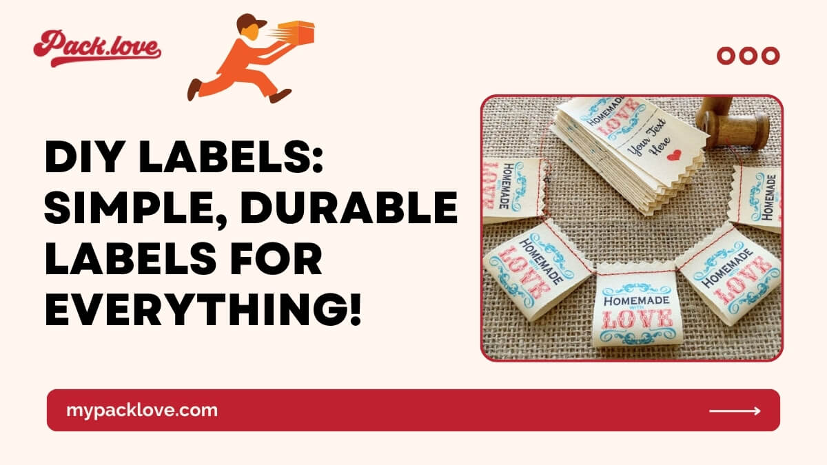 DIY Labels: Simple, Durable Labels for Everything! – packlove