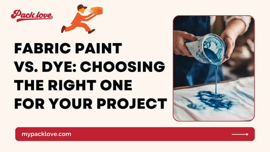 Fabric Paint vs. Dye: Choosing the Right One for Your Project