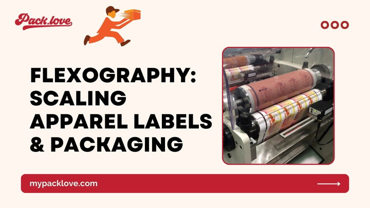 What is Flexography? Scaling Apparel Labels & Packaging