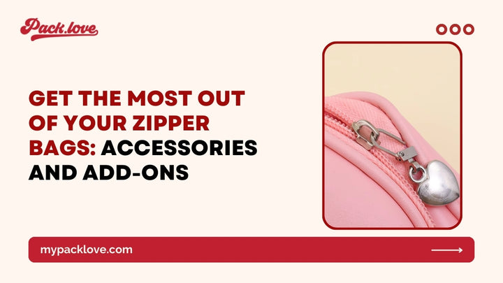 Get the Most Out of Your Zipper Bag Accessories and Add-ons