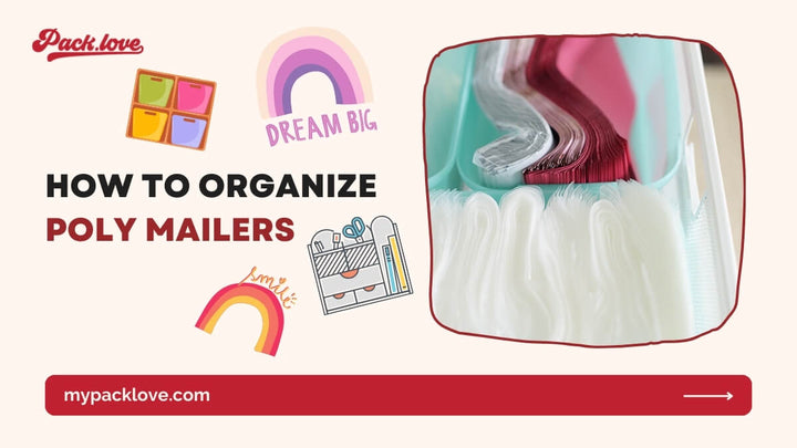 How to Organize Poly Mailers: Efficient Storage Solutions
