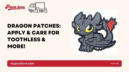 Dragon Patches: Apply &amp; Care for Toothless &amp; More!