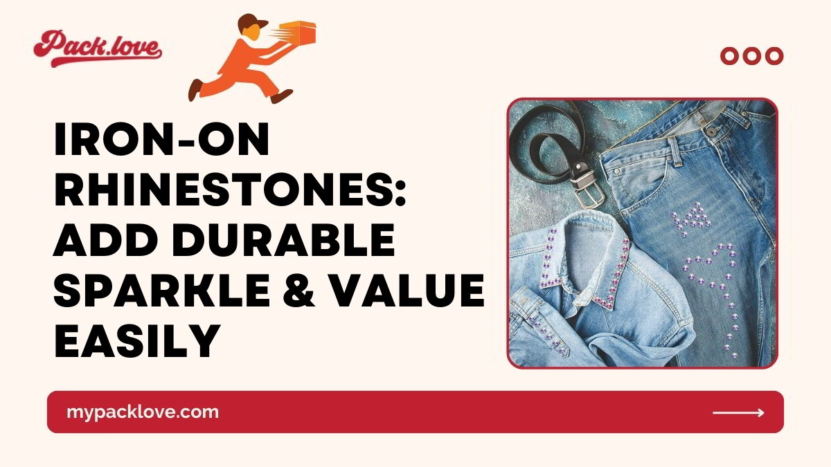 Iron-On Rhinestones: Add Durable Sparkle and Value Easily – packlove