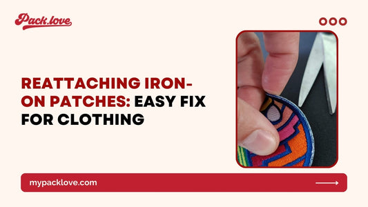 Reattaching iron-on patches