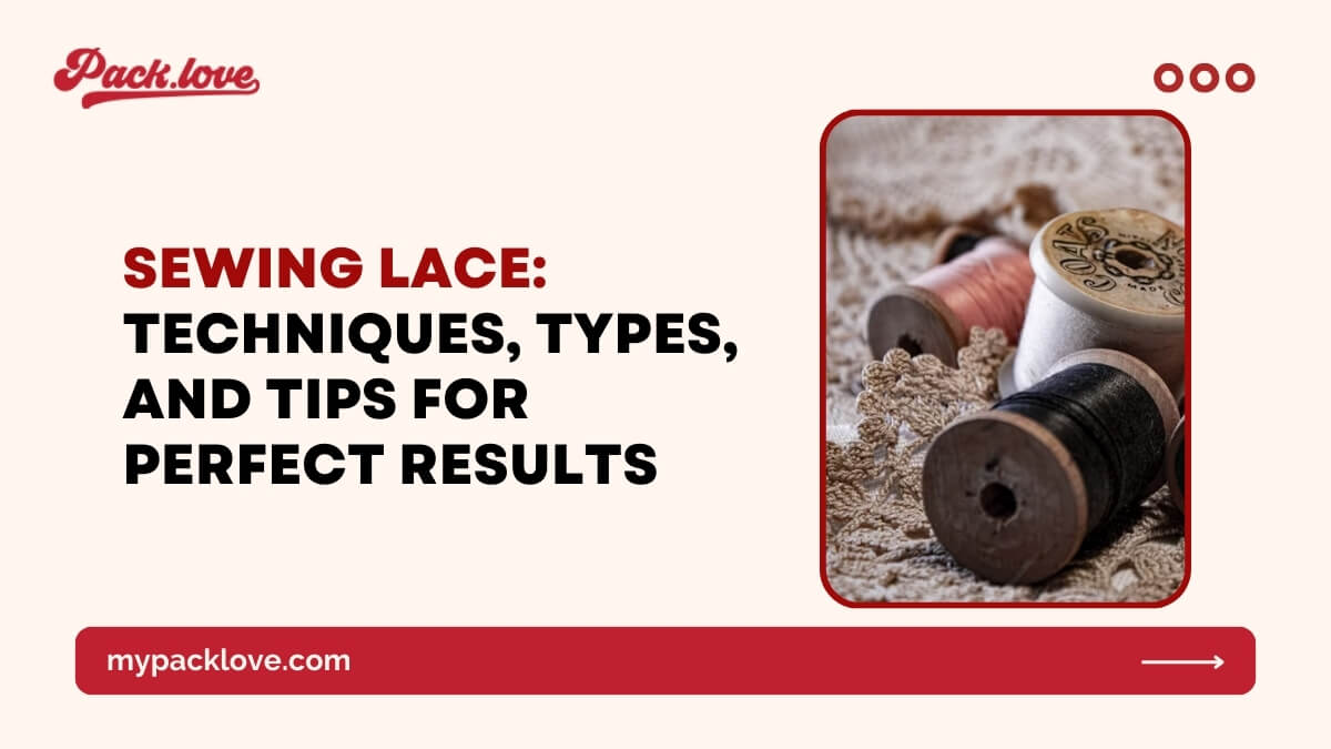 Sewing Lace: Techniques, Types, and Tips for Perfect Results – packlove