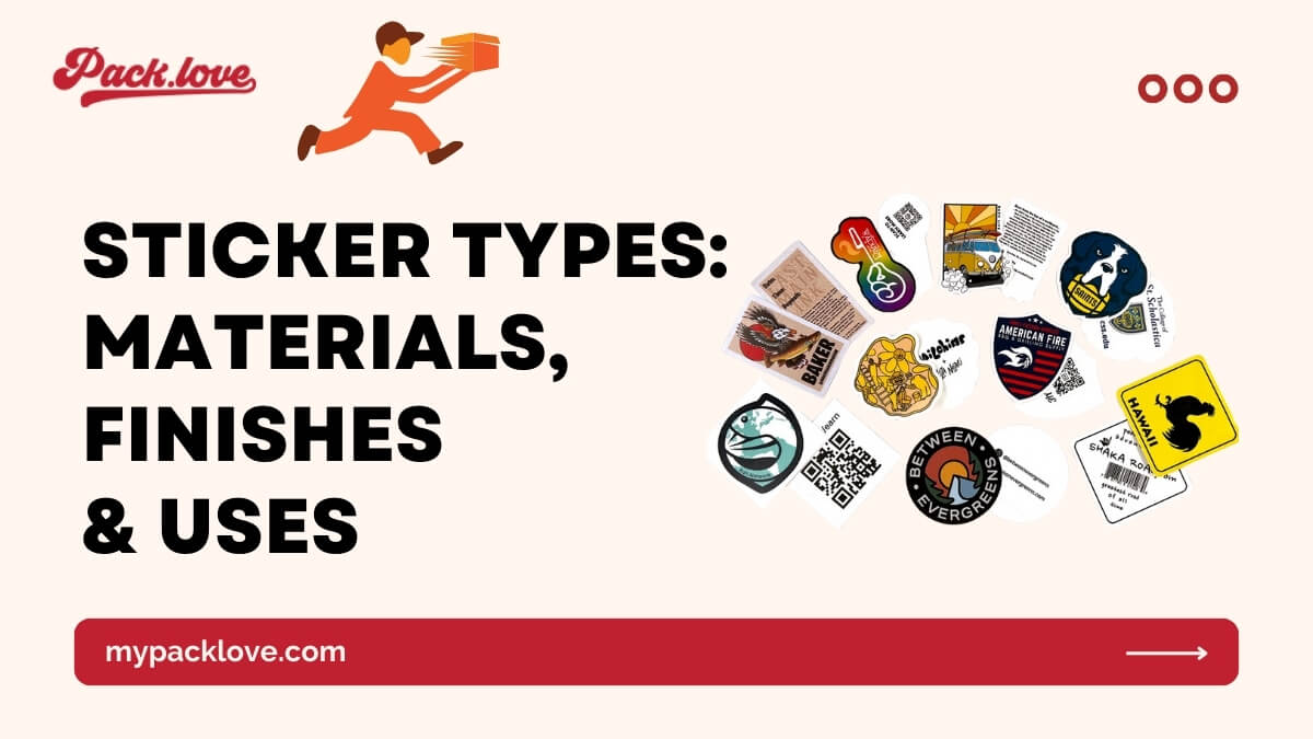 Sticker Types: Materials, Finishes and Uses – packlove