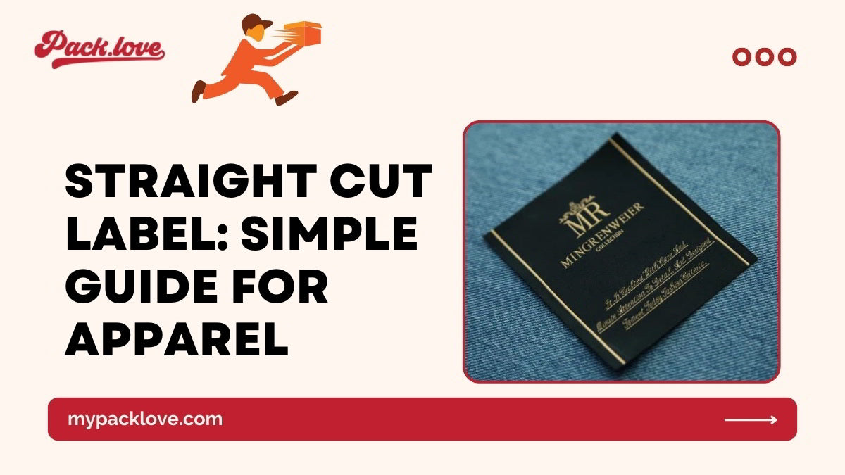 Straight Cut Label: Simple Guide for Apparel – packlove