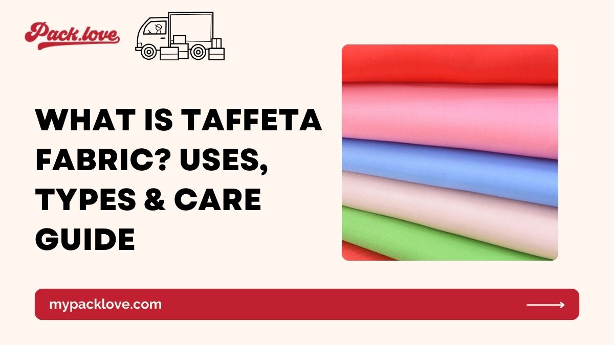 What is Taffeta Fabric? Uses, Types & Care Guide – packlove