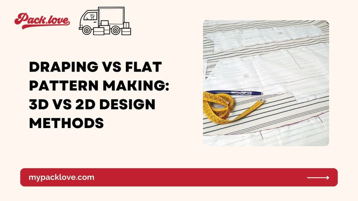 Draping vs Flat Pattern Making: 3D vs 2D Design Methods