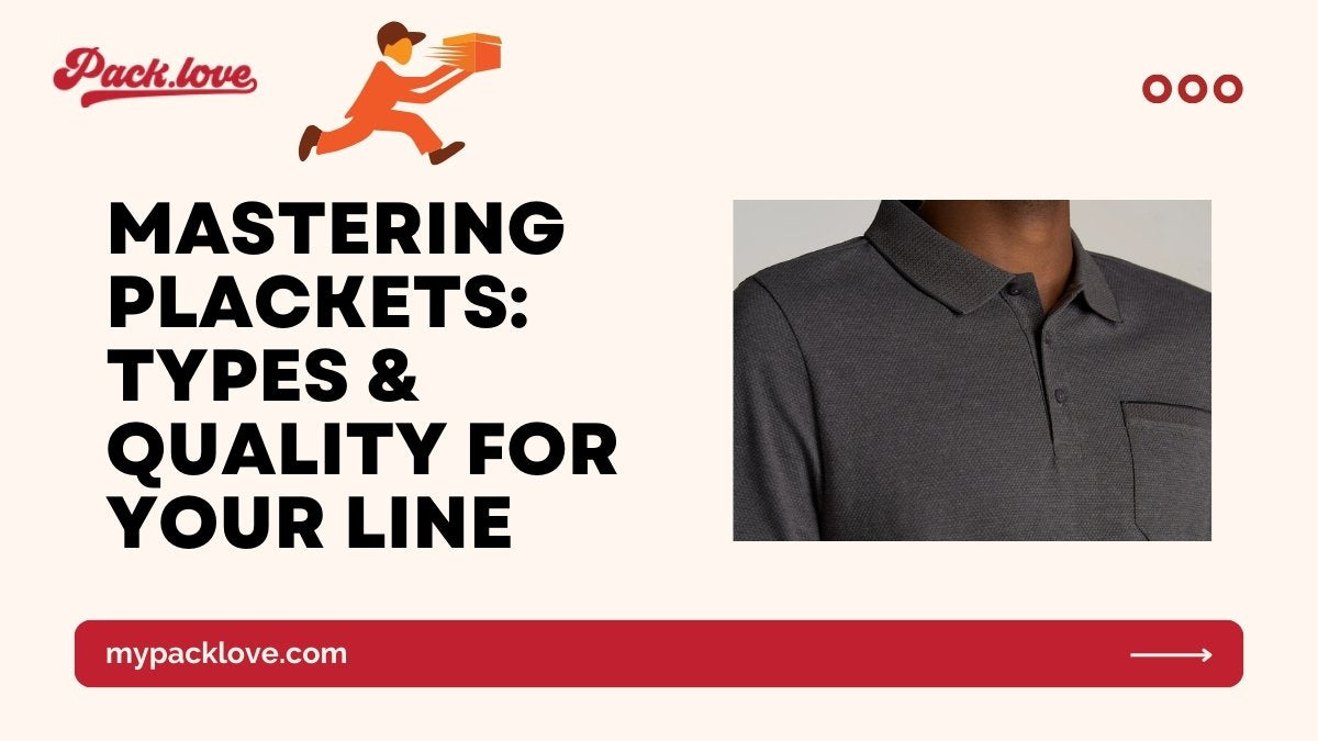 Mastering Plackets: Types And Quality for Your Line – packlove