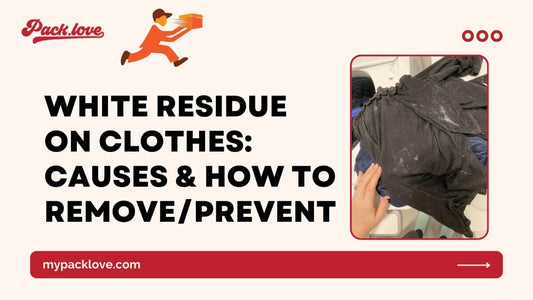 White Residue on Clothes: Causes & How to Remove/Prevent