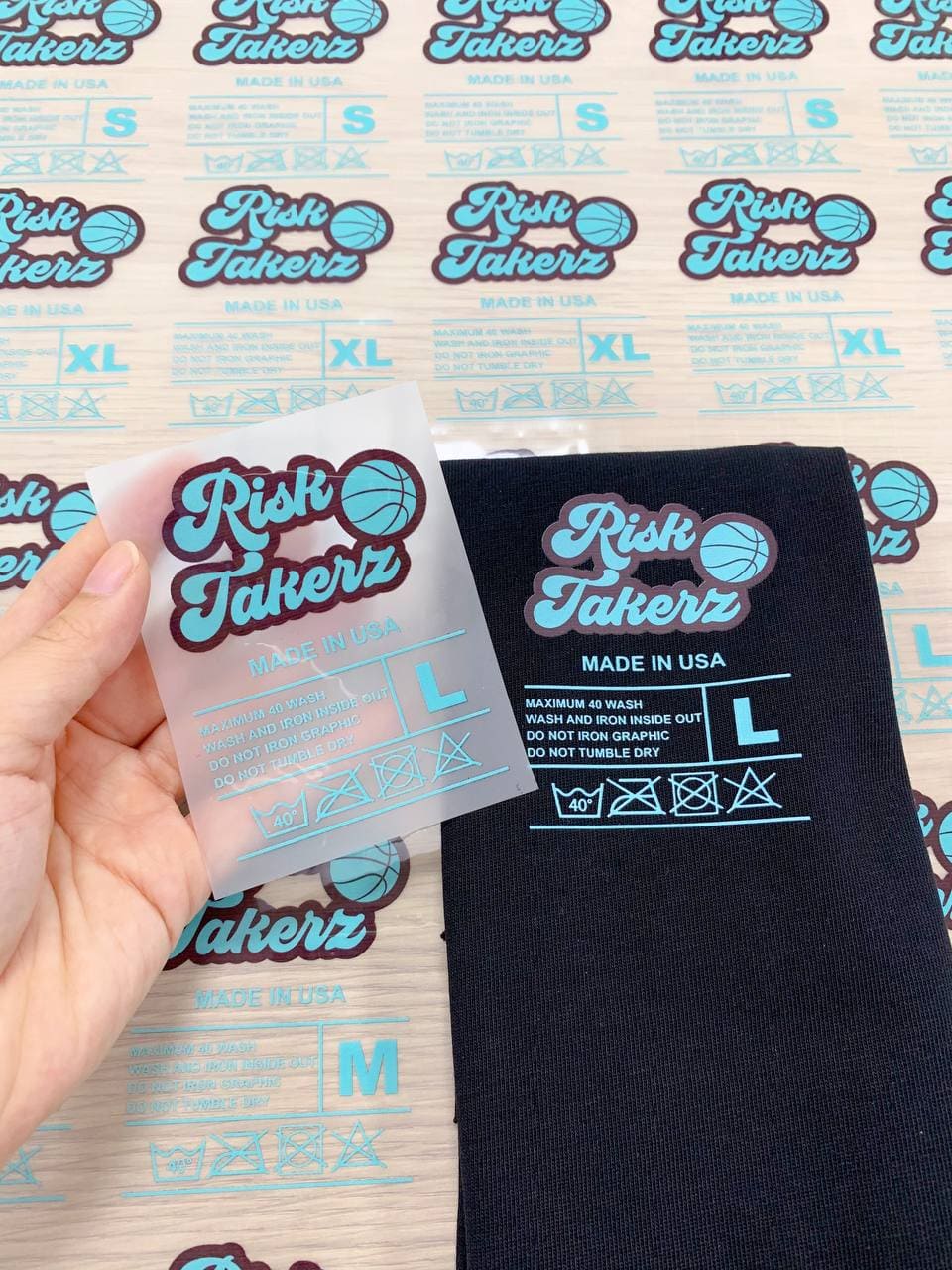 Heat Transfer Labels: Durable, Easy to Apply, Only 100+ Pieces – packlove
