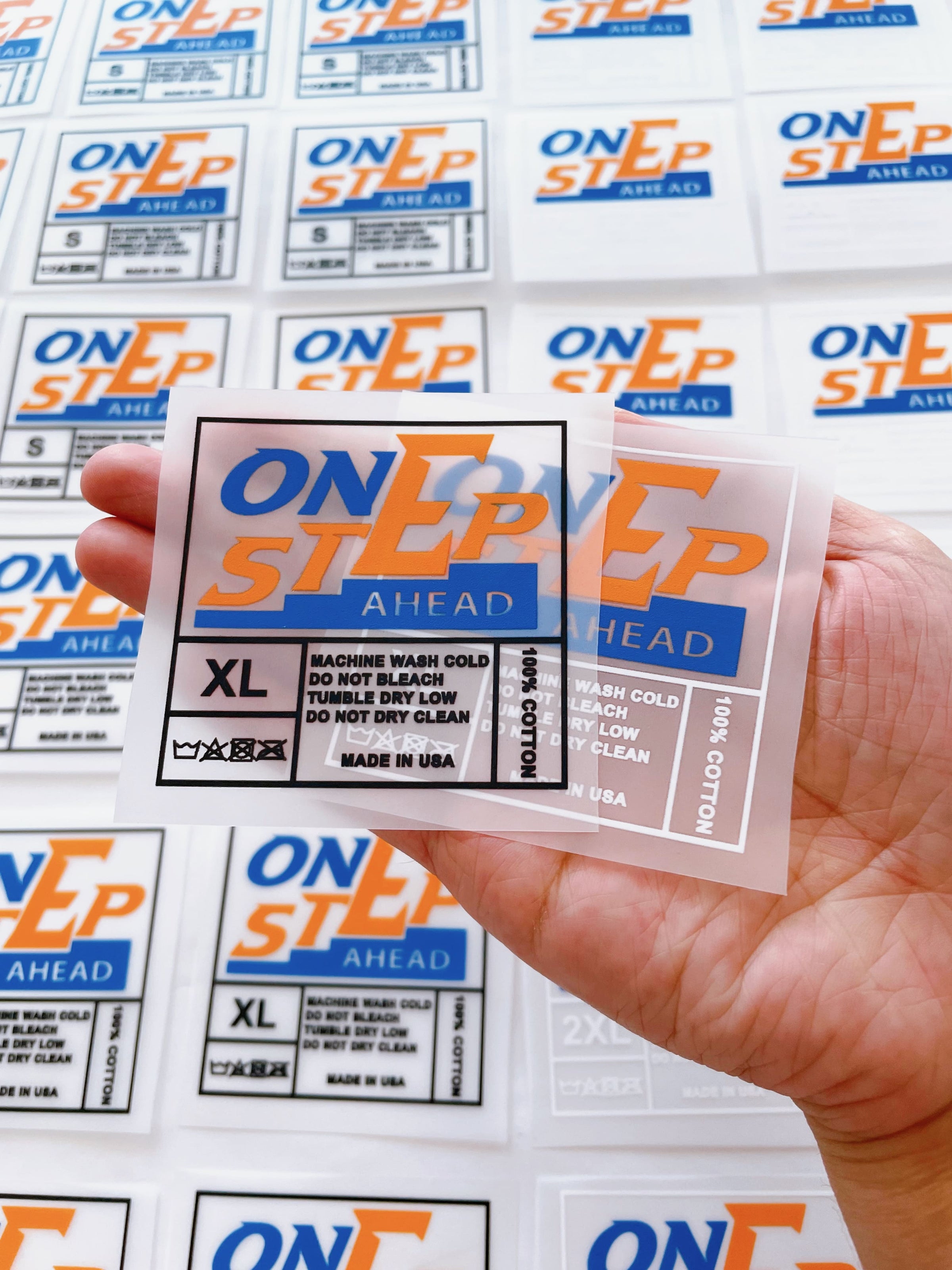 Heat Transfer Labels