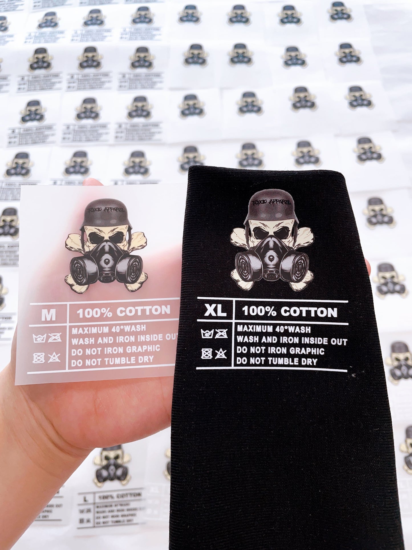 Heat Transfer Labels