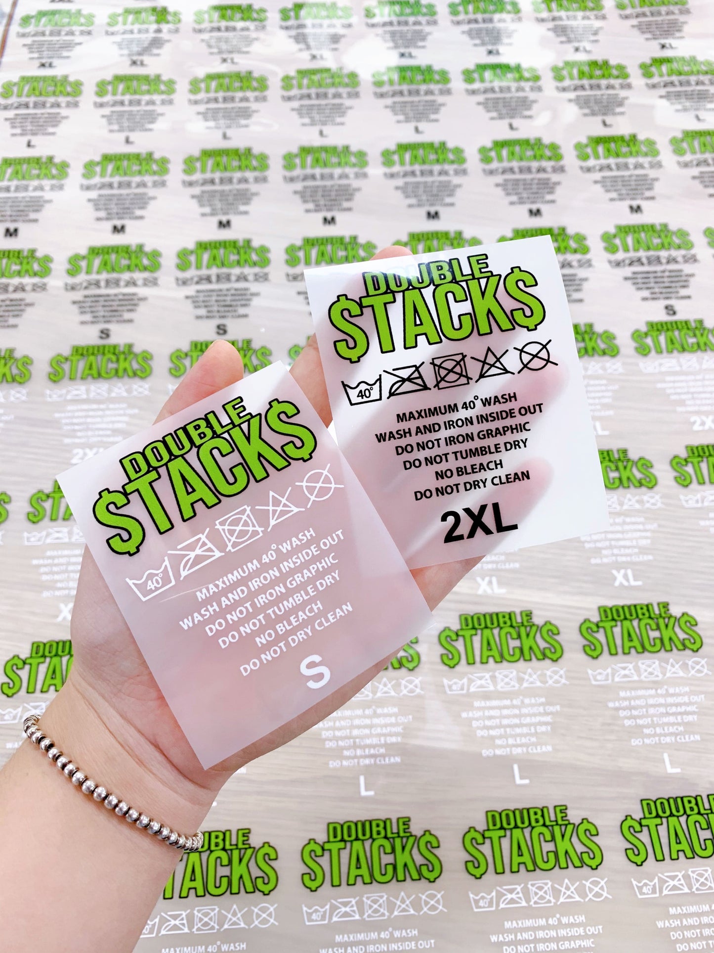 Heat Transfer Labels