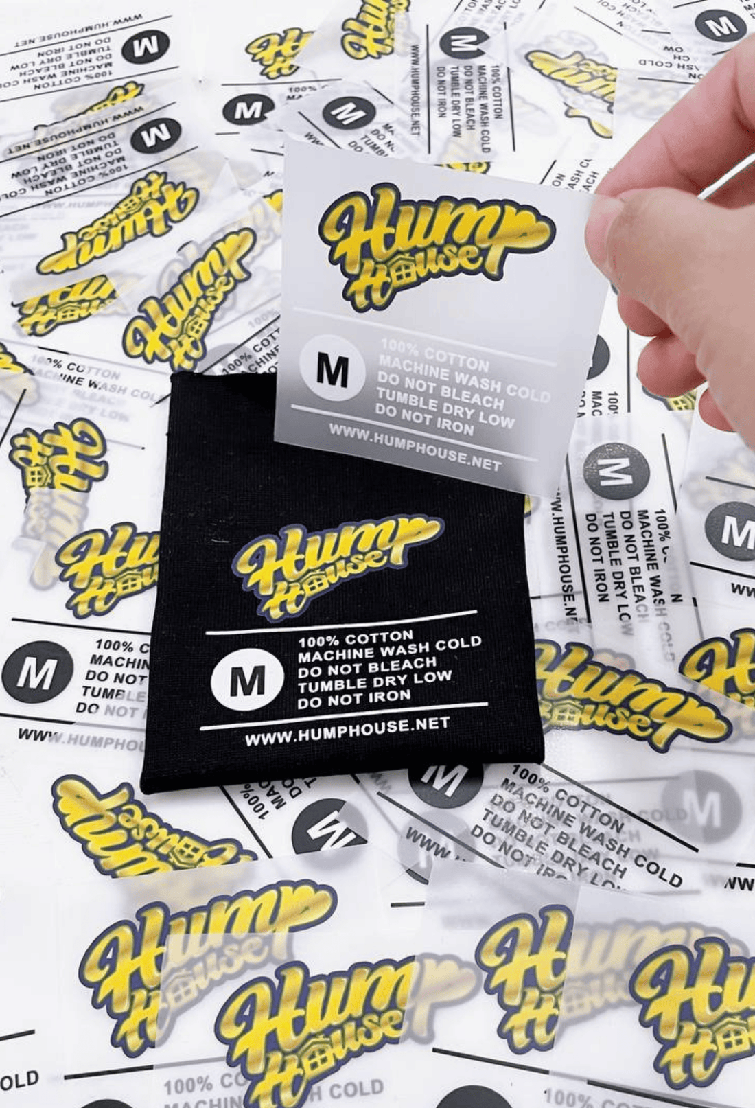 Heat Transfer Labels: Durable, Easy to Apply, Only 100+ Pieces – packlove