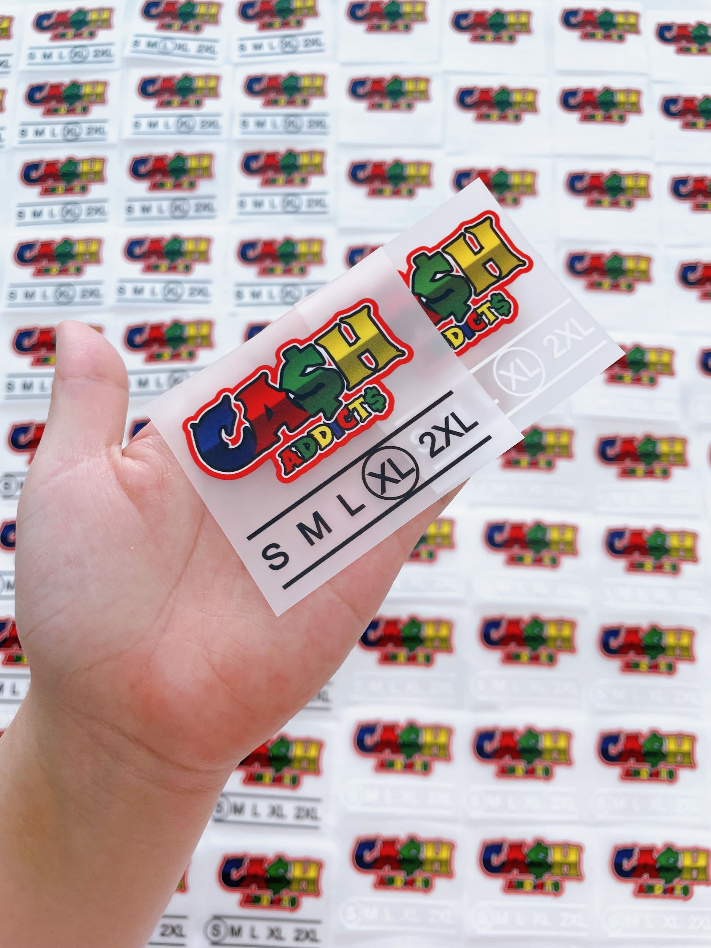 Heat Transfer Labels