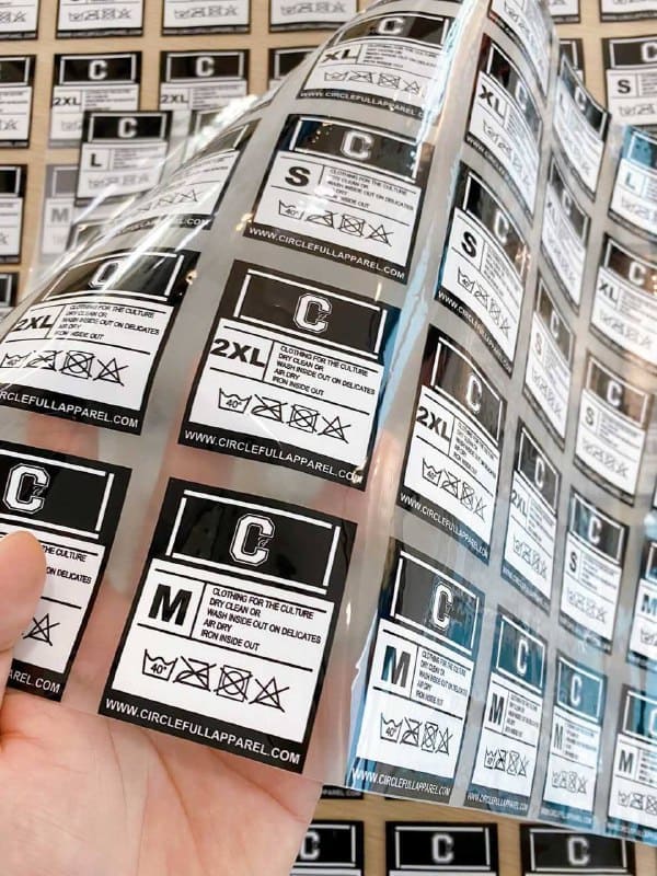 Heat Transfer Labels