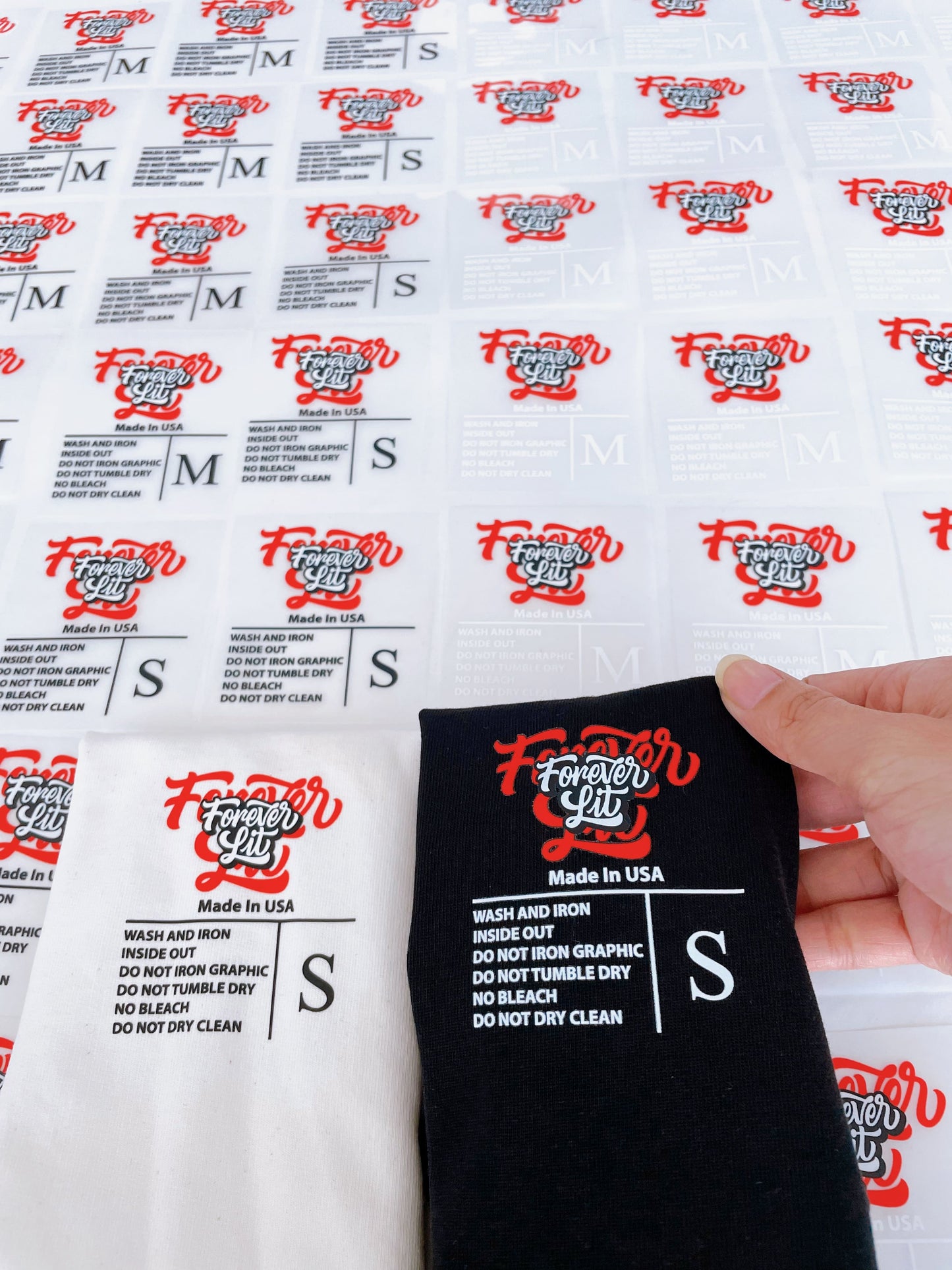 Heat Transfer Labels