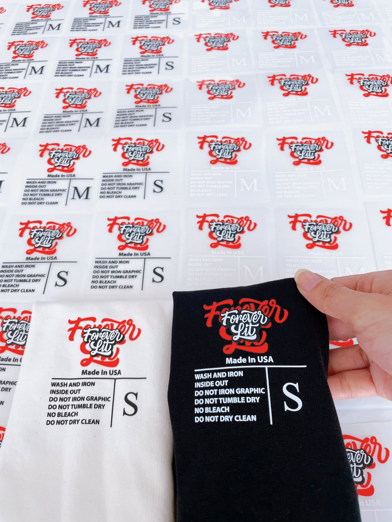 Heat Transfer Labels