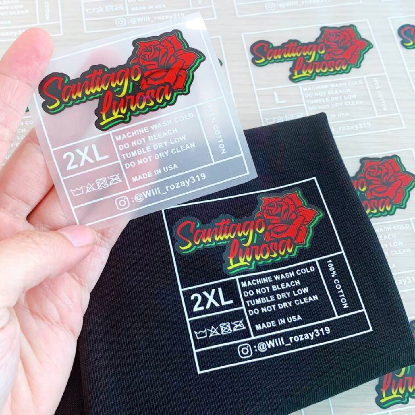 Heat Transfer Labels