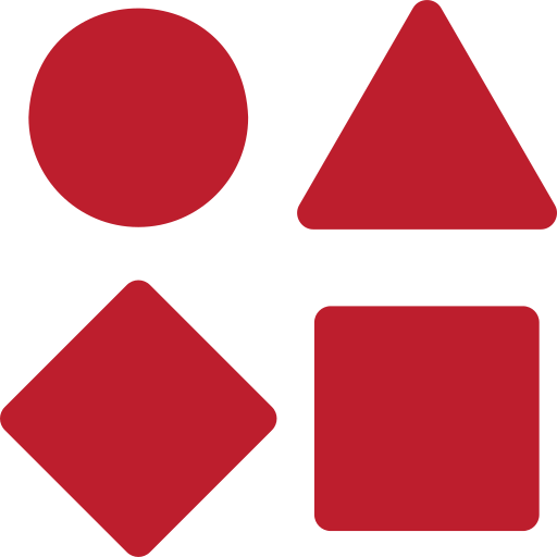 Choose from rectangle, square, circle, or banner shapes in over 10 size options