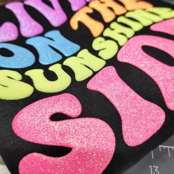 DTF Glitter