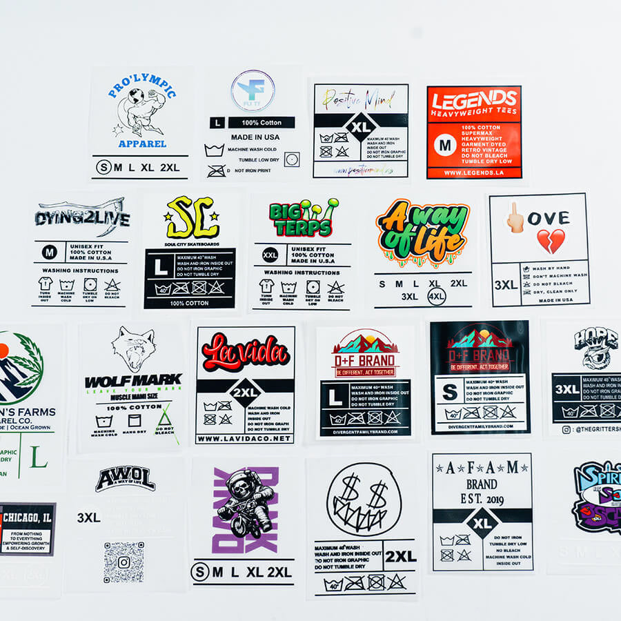 Heat Transfer Labels