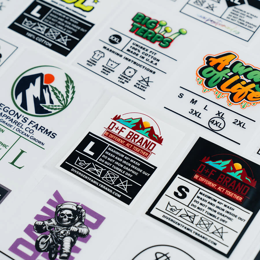 Heat Transfer Labels