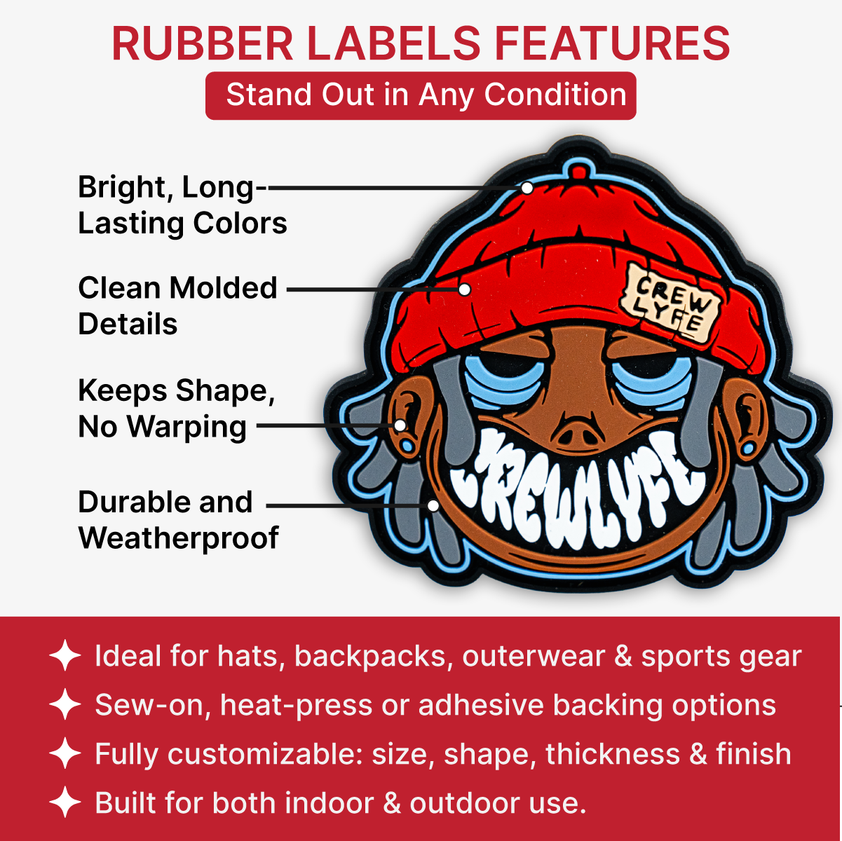 Rubber Labels