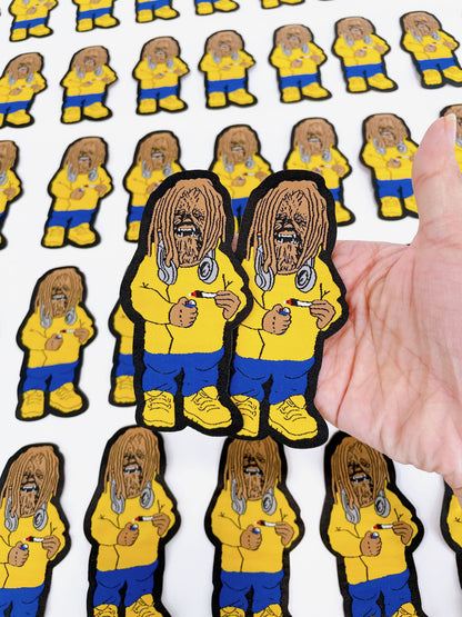 Woven Labels - Center Fold - 1-4 Colors - Sew on - S - 100