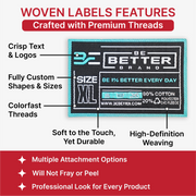 Woven Labels Heat Press