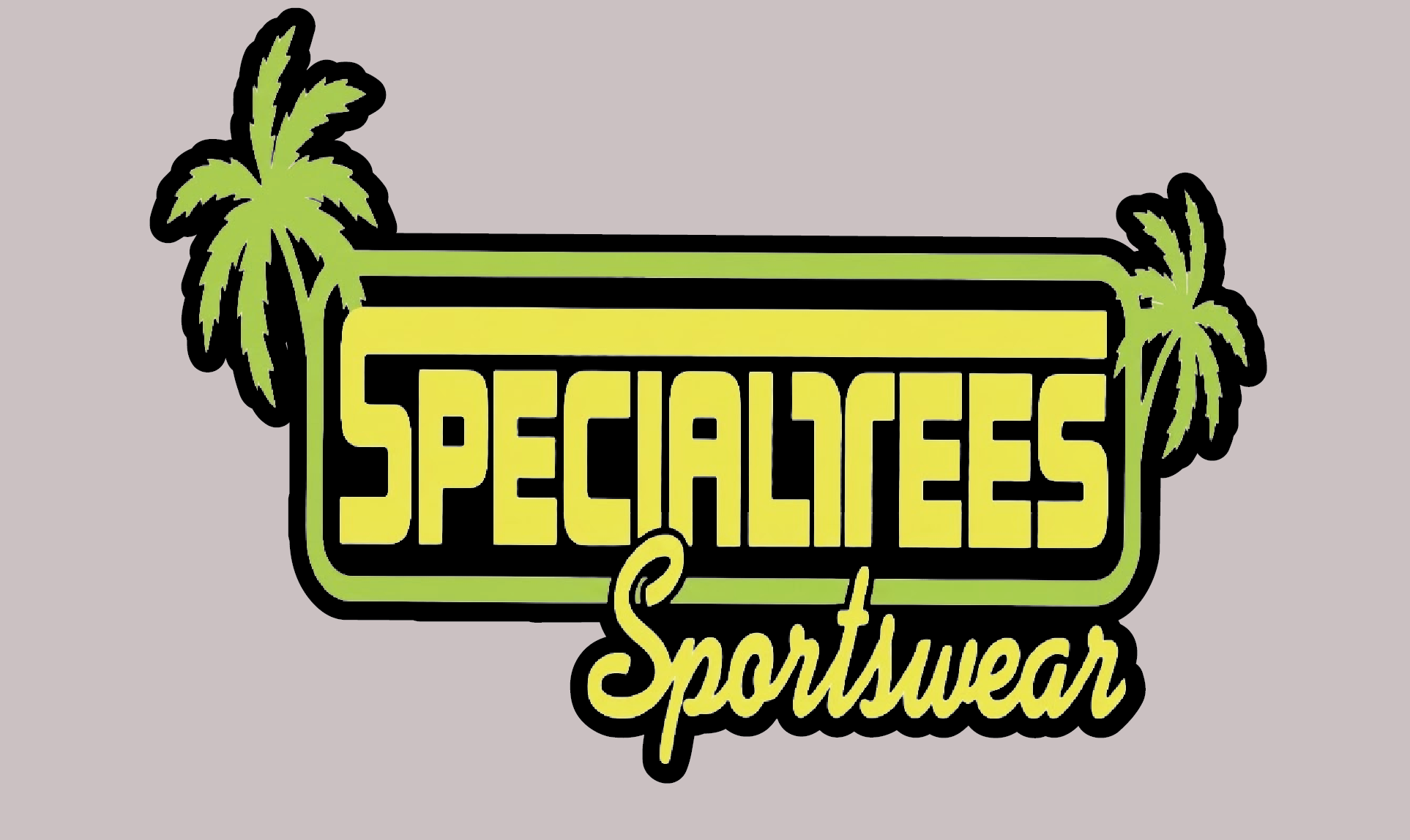 logo with backing