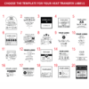 Heat Transfer Labels