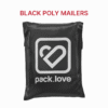 Black Poly Mailers