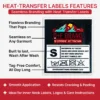 Introduction to the component structure of Heat Transfer labels