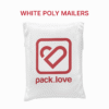 White Poly Mailers