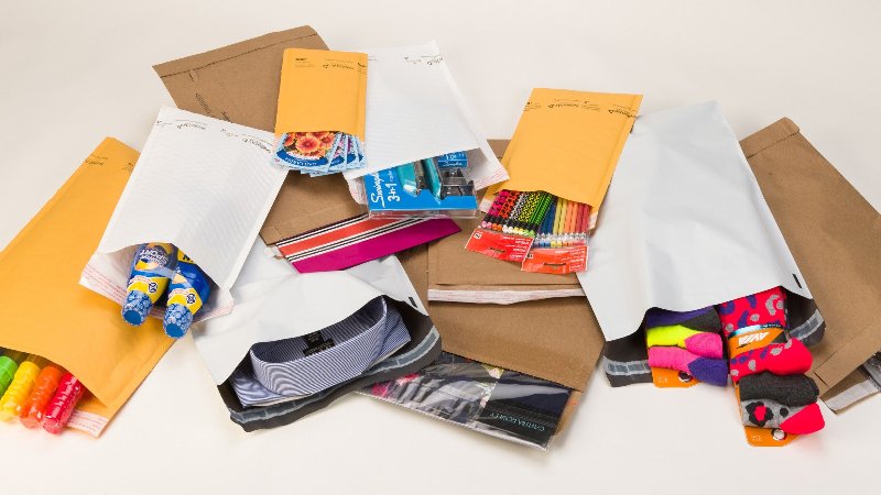 Poly mailers are lightweight, flexible bags typically made from polyethylene