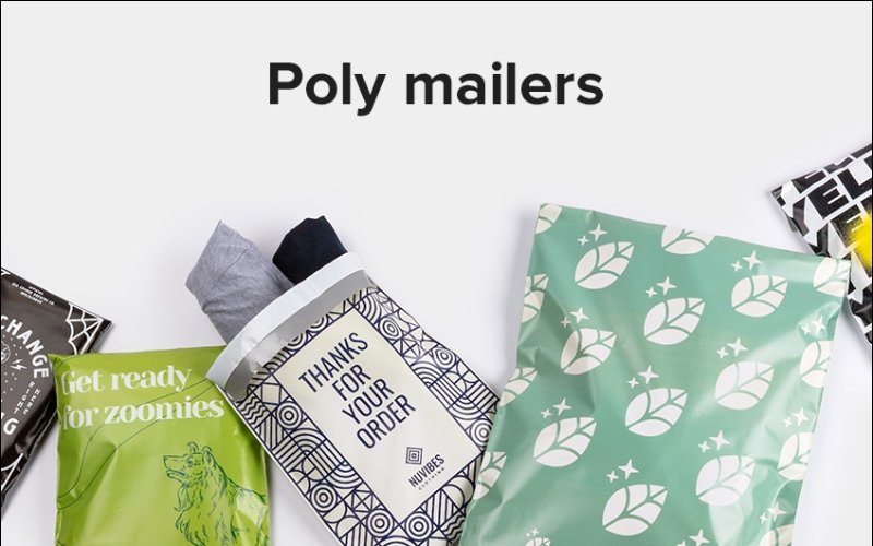 Poly mailers are lightweight, plastic envelopes made from polyethylene, specifically designed for shipping non-fragile items