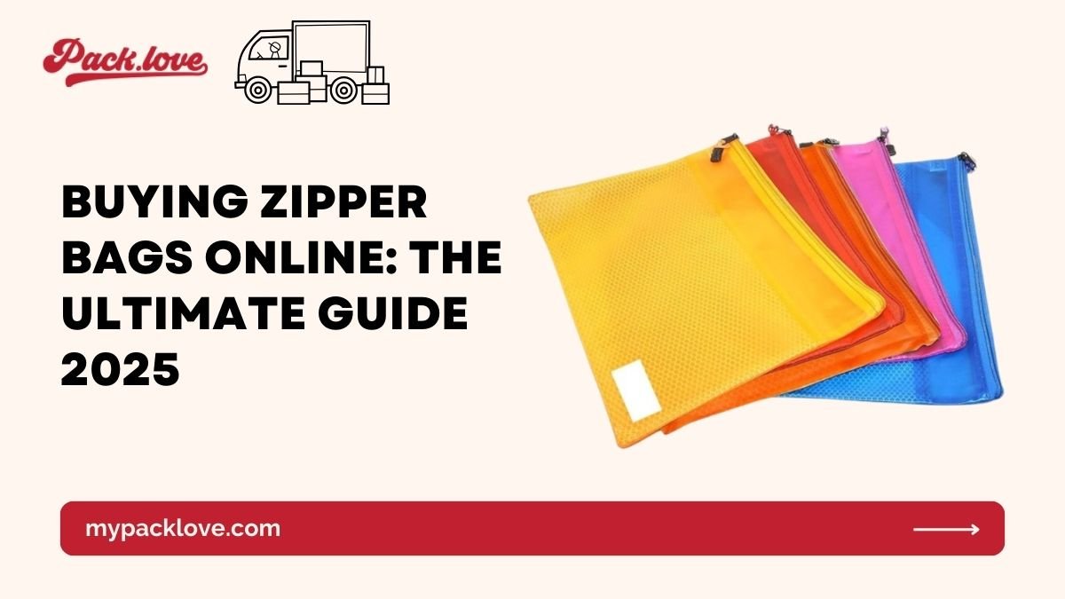 Buying Zipper Bags Online: The Ultimate Guide 2025