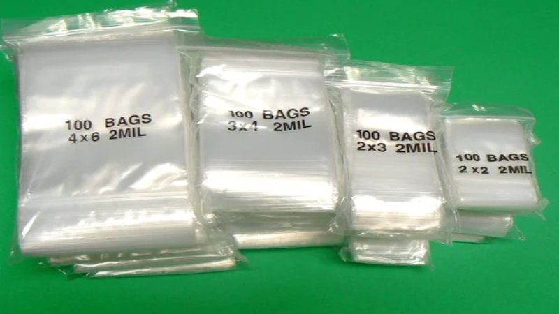 Common materials include polyethylene