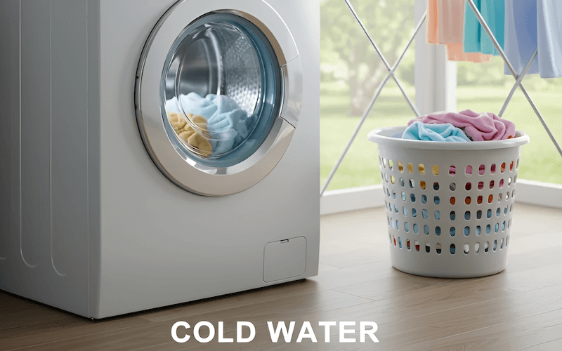 Cold water laundry is very eco-friendly and beneficial for fabric