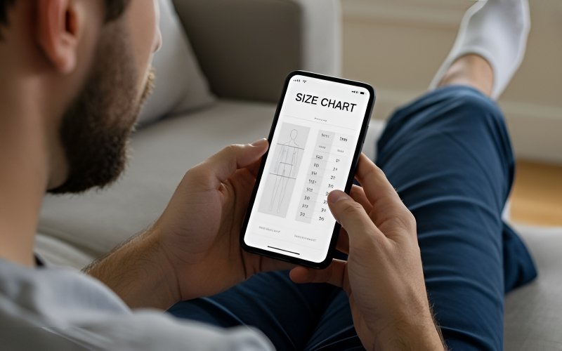 Mobile-optimized size charts are not just an option, they are a necessity